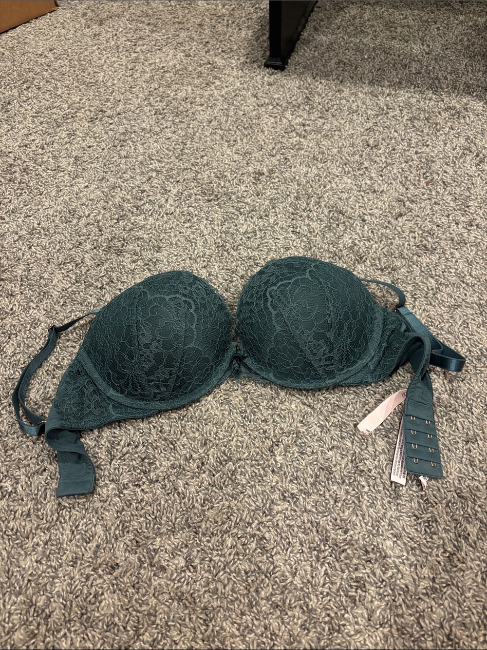 Victoria's Secret Lace Push-Up Bra - Teal